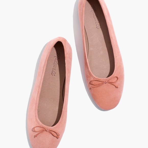 Madewell | The Adelle Ballet Flat in Suede - Picture 9 of 9